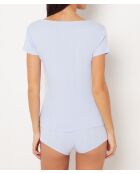 Polly blaues T-Shirt