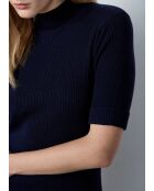 Marineblauwe jurk Gilou