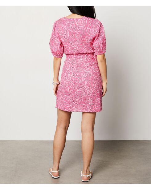 Blaues Druckkleid Horatia