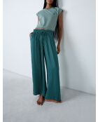 Pantaloni Cheeta in abete verde