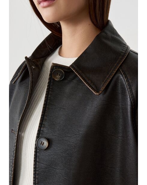 Chaqueta Flyn marrón oscuro