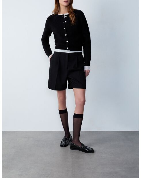 Babe schwarze Strickjacke