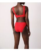 Zagara roter Bralette-BH ohne Bügel und ohne Schale