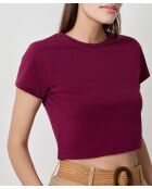 T-shirt Gargi prugna