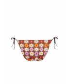 Mutandine con cravatta Belmondo stampate su fondo marrone