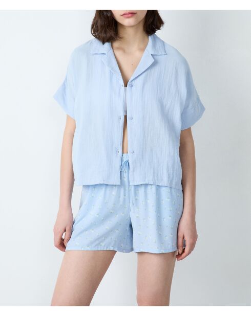 Chemise Venicia bleue