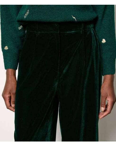 Pantalon Meredo vert sapin