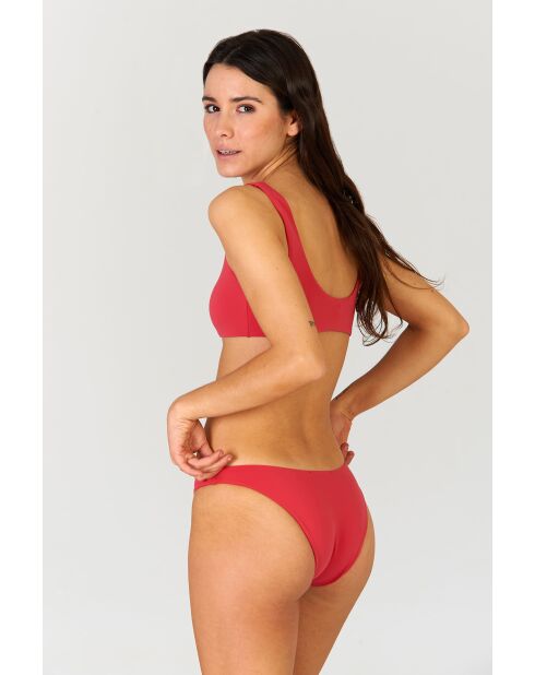 Bas de maillot Raspberry Bikini Runner framboise