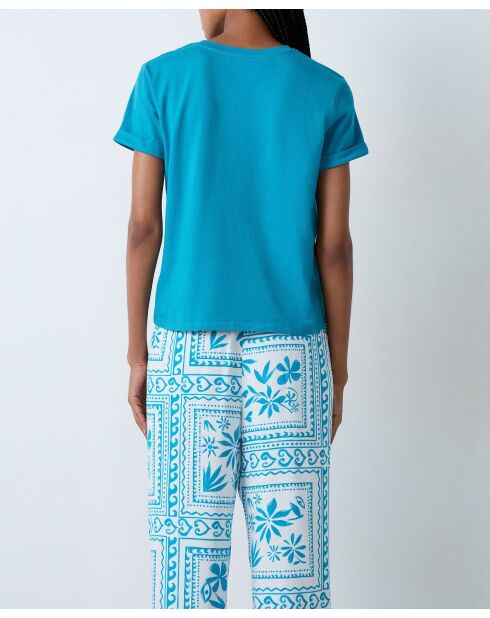 Blaues T-Shirt Ella Duck