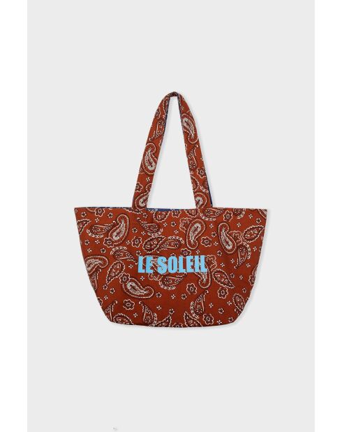 Sac Swann réversible marron