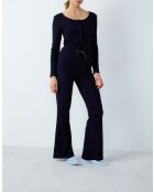 Middernachtblauwe broek van Maura