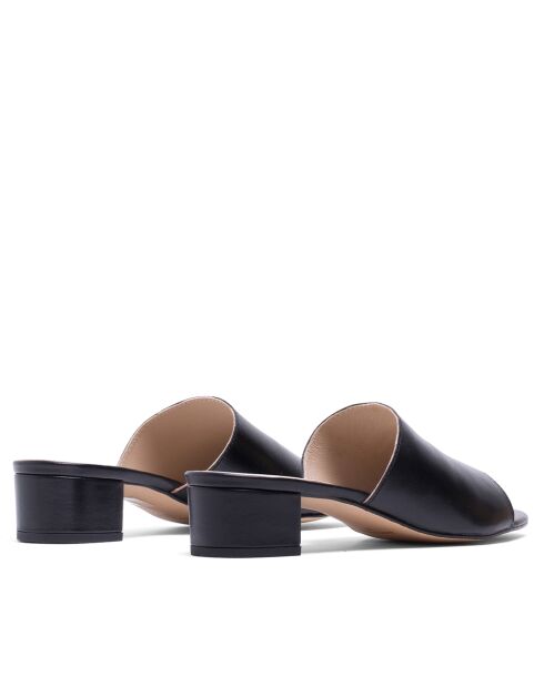 Mules à talon CA-264 noires
