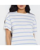 Hemelsblauw t-shirt voor baby's