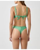 Mooka groene klassieke bh met beugel en zonder schelp