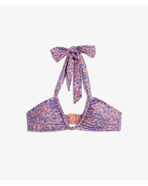 Rosalia SPE BH ohne Bügel und ohne Schale, gedruckt auf malvenfarbenem Hintergrund.