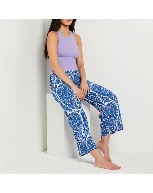 Pantalon Blossom bleu