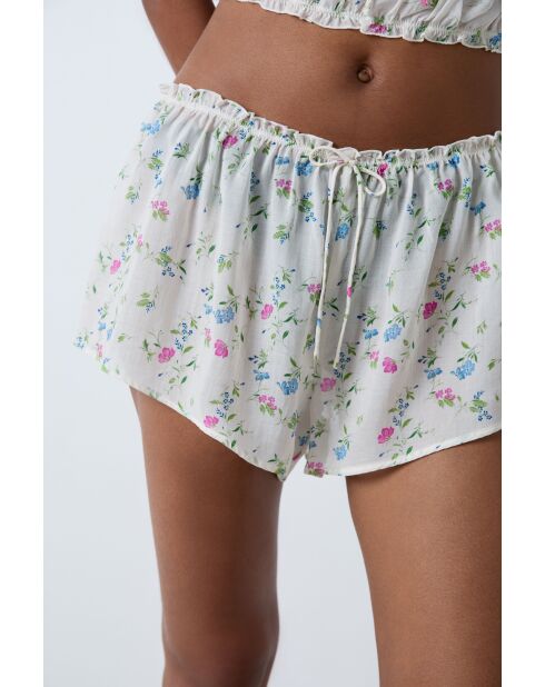 Shorts Prati con stampa floreale
