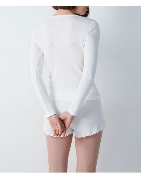 T-shirt Pollin T ecru