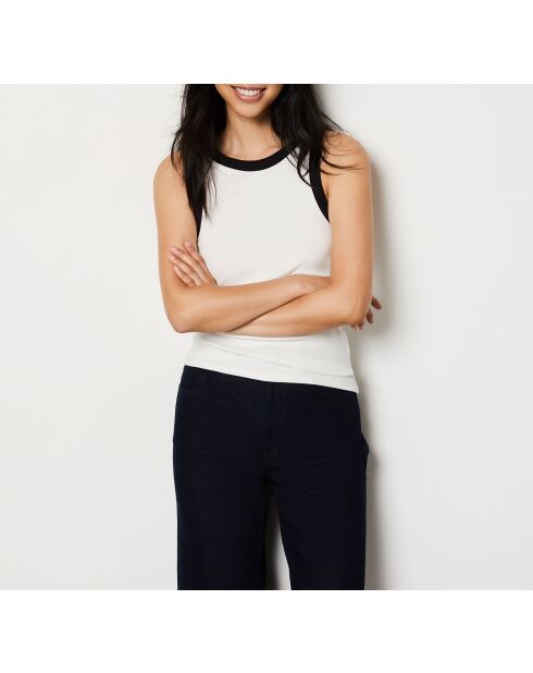 Stoffie ecru tanktop