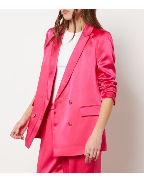 Chaqueta fucsia Uvide