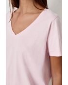 Puderrosafarbenes T-Shirt Gaby