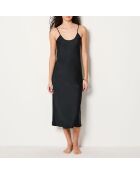 Camicia da notte nera Sleepy