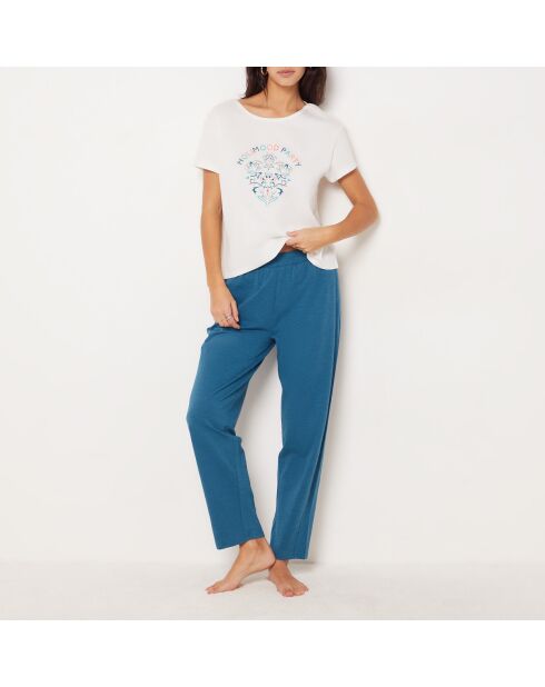Pantalon Ollaya bleu