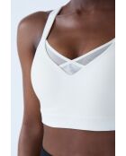 Sujetador blanco con aros Moove