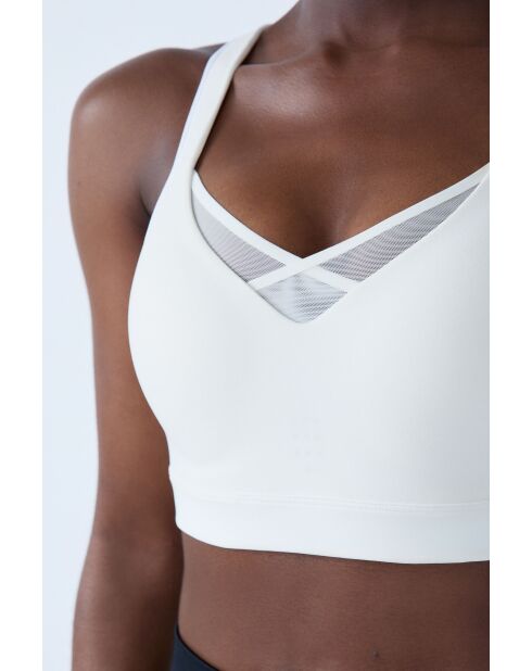 Sujetador blanco con aros Moove