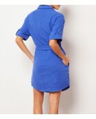 Koningsblauwe jurk Conno