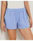 Himmelblaue Bodes-Shorts