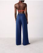 Adria b SPE marineblauwe rechte broek