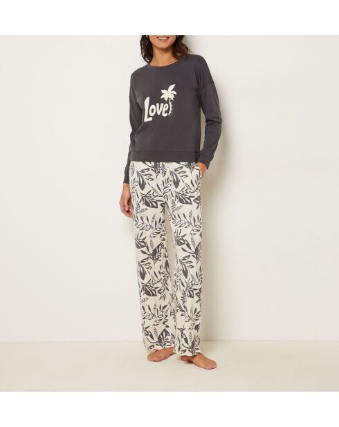 Ecrufarbene Hose Adille