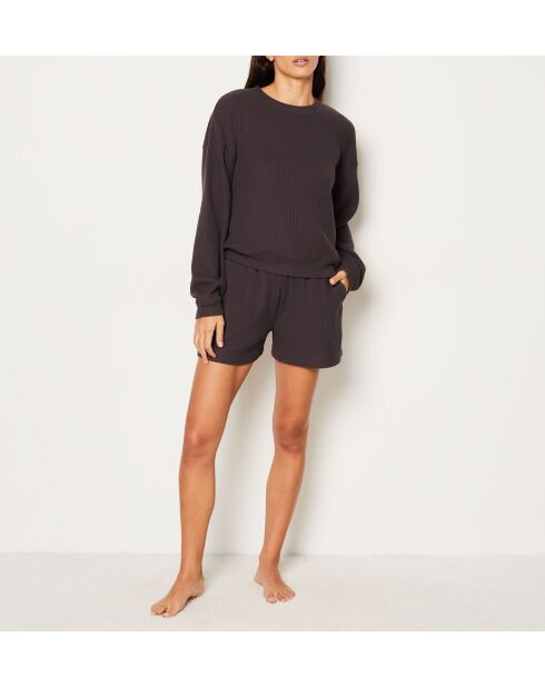 Pantalones cortos negros Layna