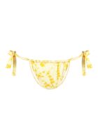 Al Sole slips gedrukt op een ecru achtergrond