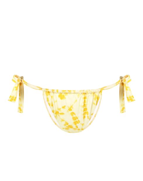 Al Sole slips gedrukt op een ecru achtergrond