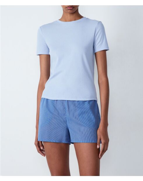 T-shirt Salva celeste