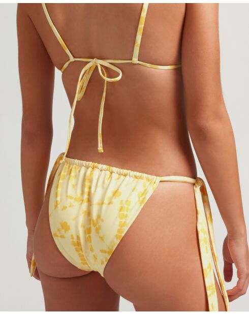 Al Sole slips gedrukt op een ecru achtergrond