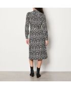 Robe Erebe imprimé anthracite