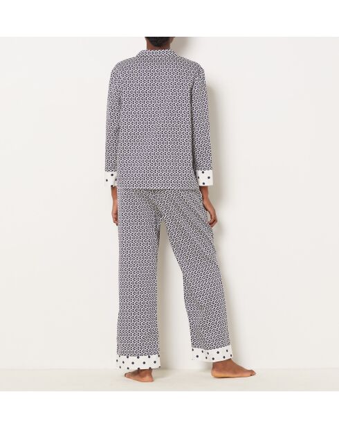 Florisches Perlenhemd