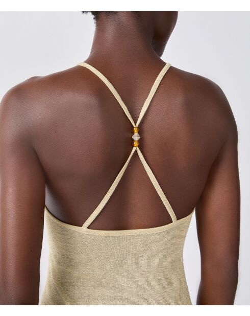 Vestido dorado Helio b