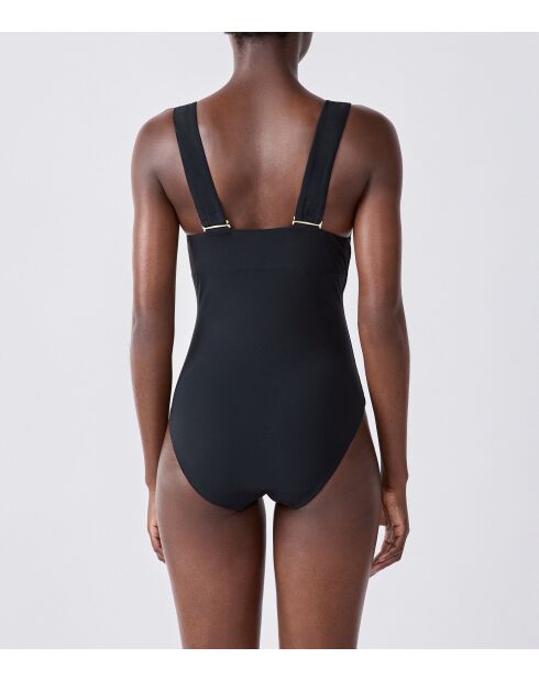 Bañador negro de 1 pieza Première sin marco sin carcasa