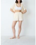 Lichtgele korte broek Venicia