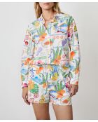 Tony Shirt mit mehrfarbigem Aufdruck