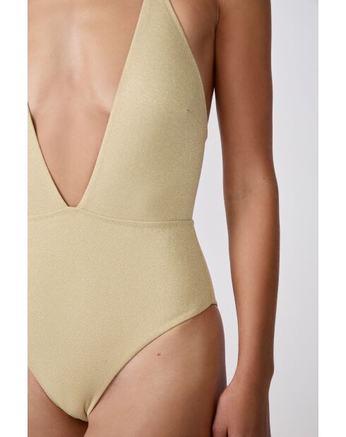 Helio gouden badpak zonder beugel, 1-delig