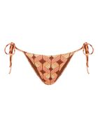 Sundance stropdas met bruine achtergrond