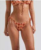 Sundance stropdas met bruine achtergrond