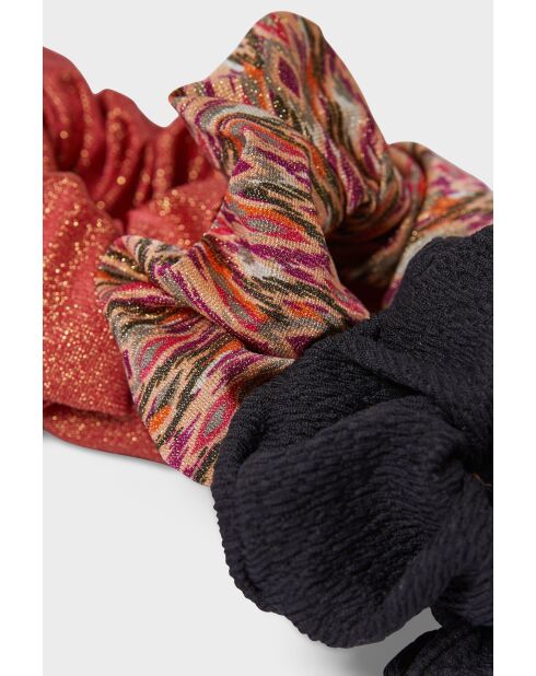 Veelkleurige lichtgevende scrunchie