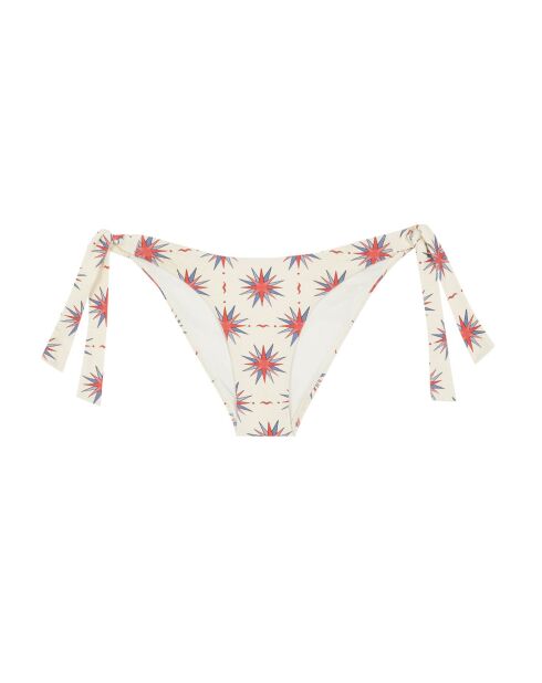 Astro Classic Bikinibroekje met strik en ecru print