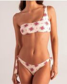 Astro Classic Bikinibroekje met strik en ecru print